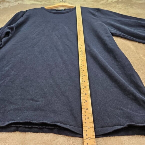 Polo Ralph Lauren Sweatshirt Blue Long Sleeve White Pony Logo Men's Size 2XL XXL - Picture 8 of 12